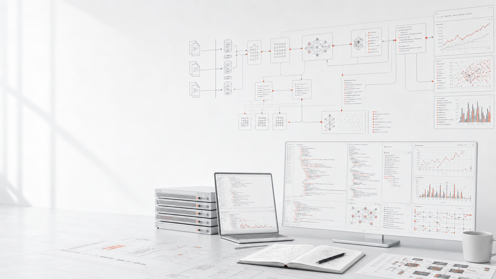 Production AI architecture, code, evaluation, and system monitoring
